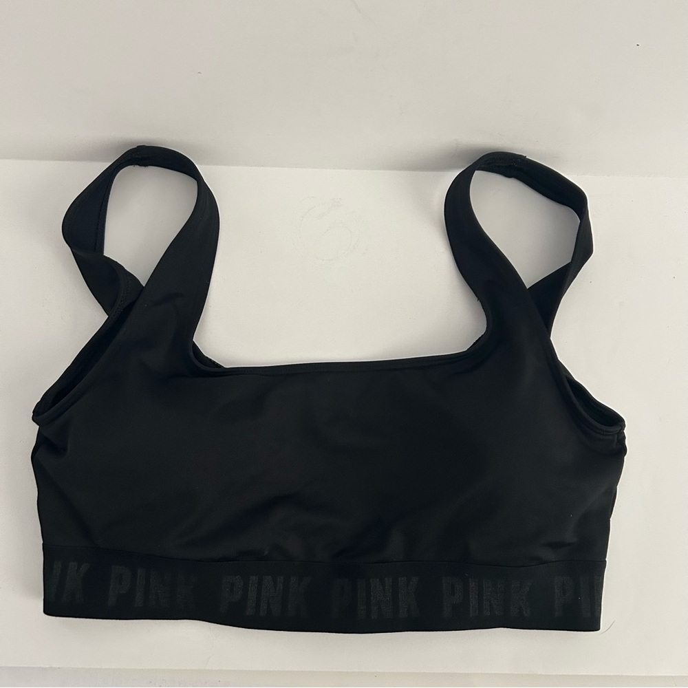 Victoria's Secret PINK Black Sports Bra